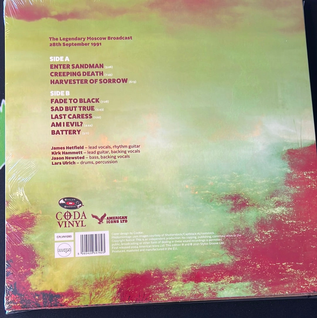 METALLICA - harvesters of sorrow