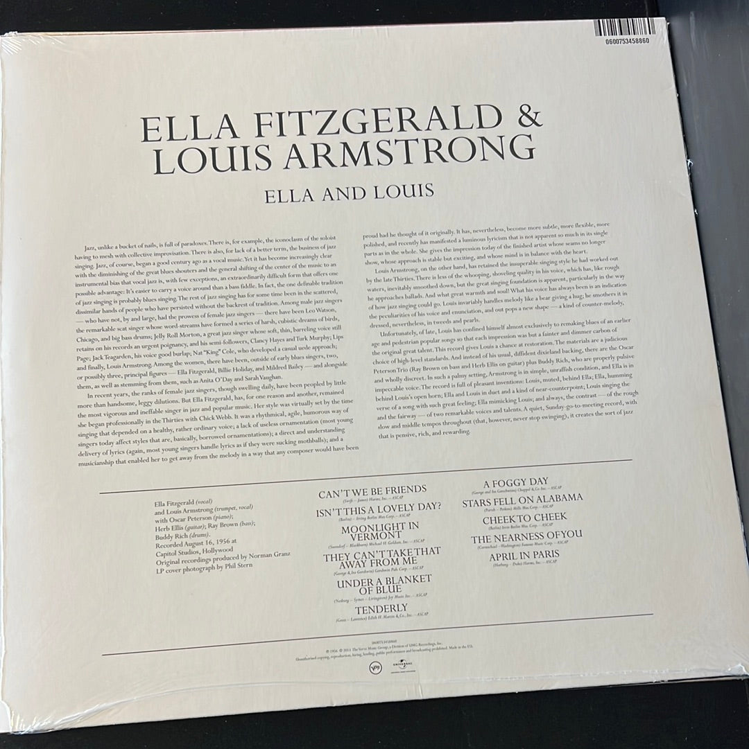 ELLA FITZGERALD - Ella and Louis