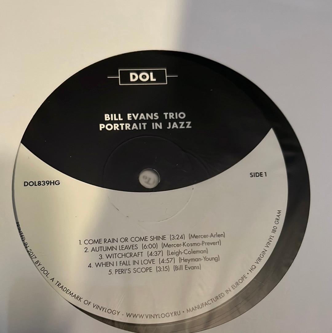 BILL EVANS TRIO - Portrait in Jazz