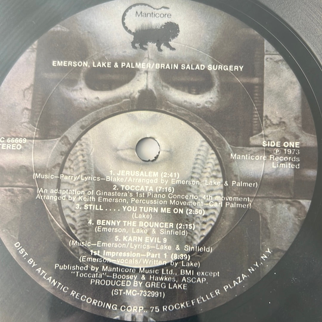 EMERSON, LAKE & PALMER - brain salad surgery