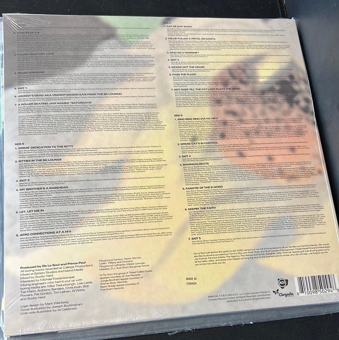 DE LA SOUL - is dead