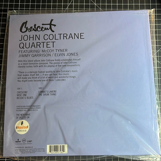JOHN COLTRANE QUARTET “crescent”