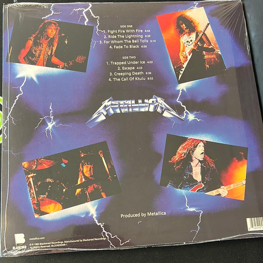 METALLICA - ride the lightning