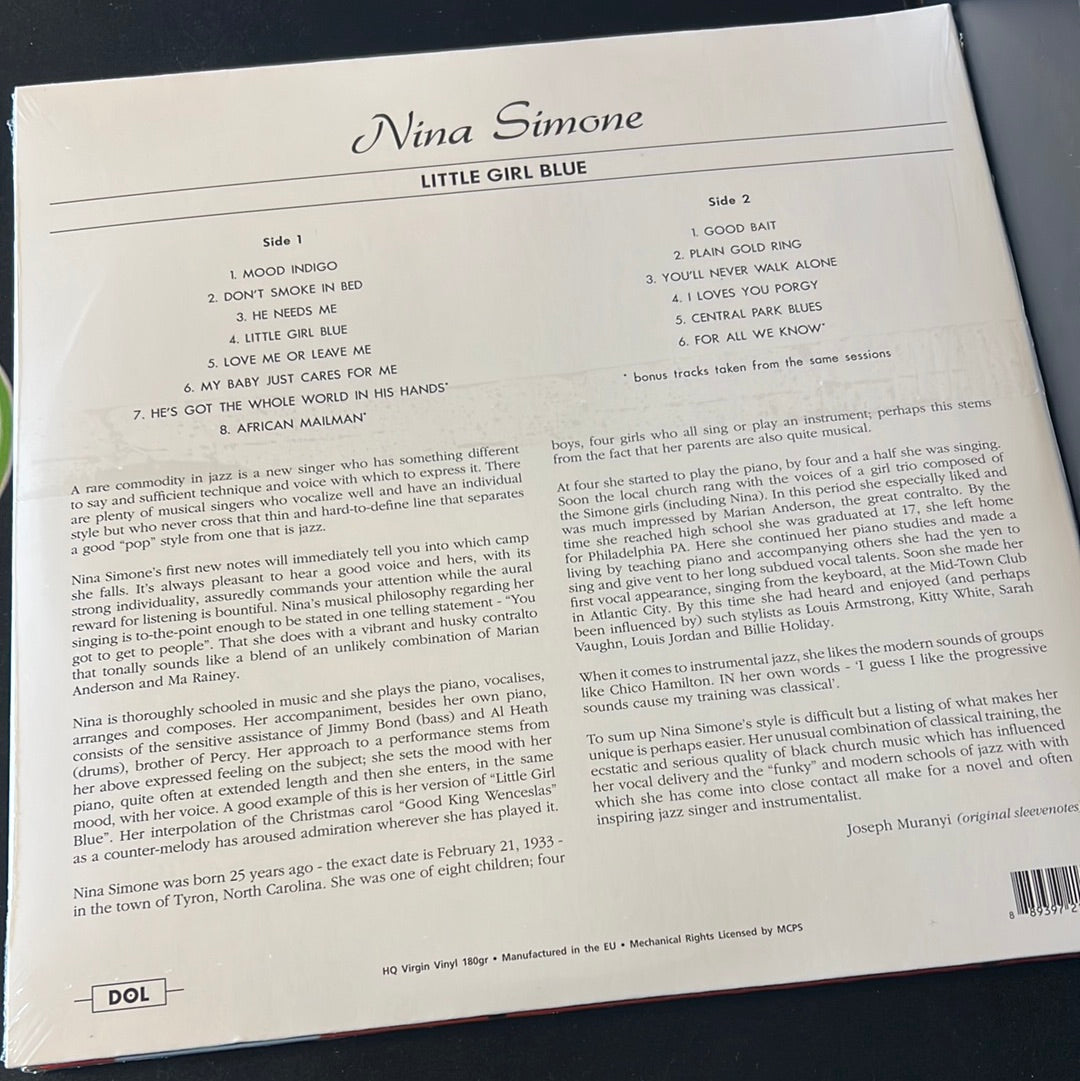 NINA SIMONE - Little Girl Blue