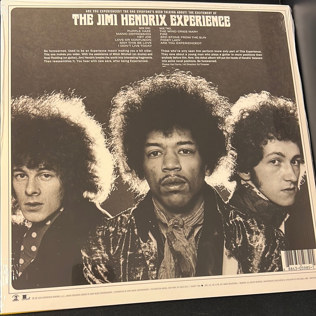JIMI HENDRIX - are you experienced