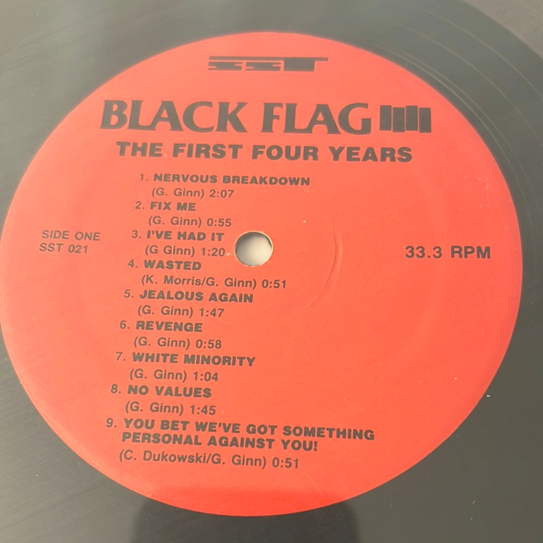 BLACK FLAG - the first four years