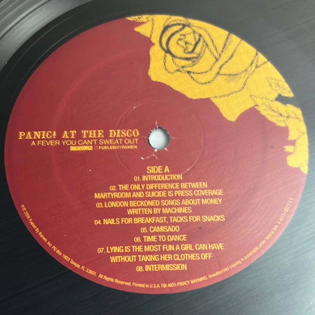PANIC AT THE DISCO -a fever you can’t sweat out