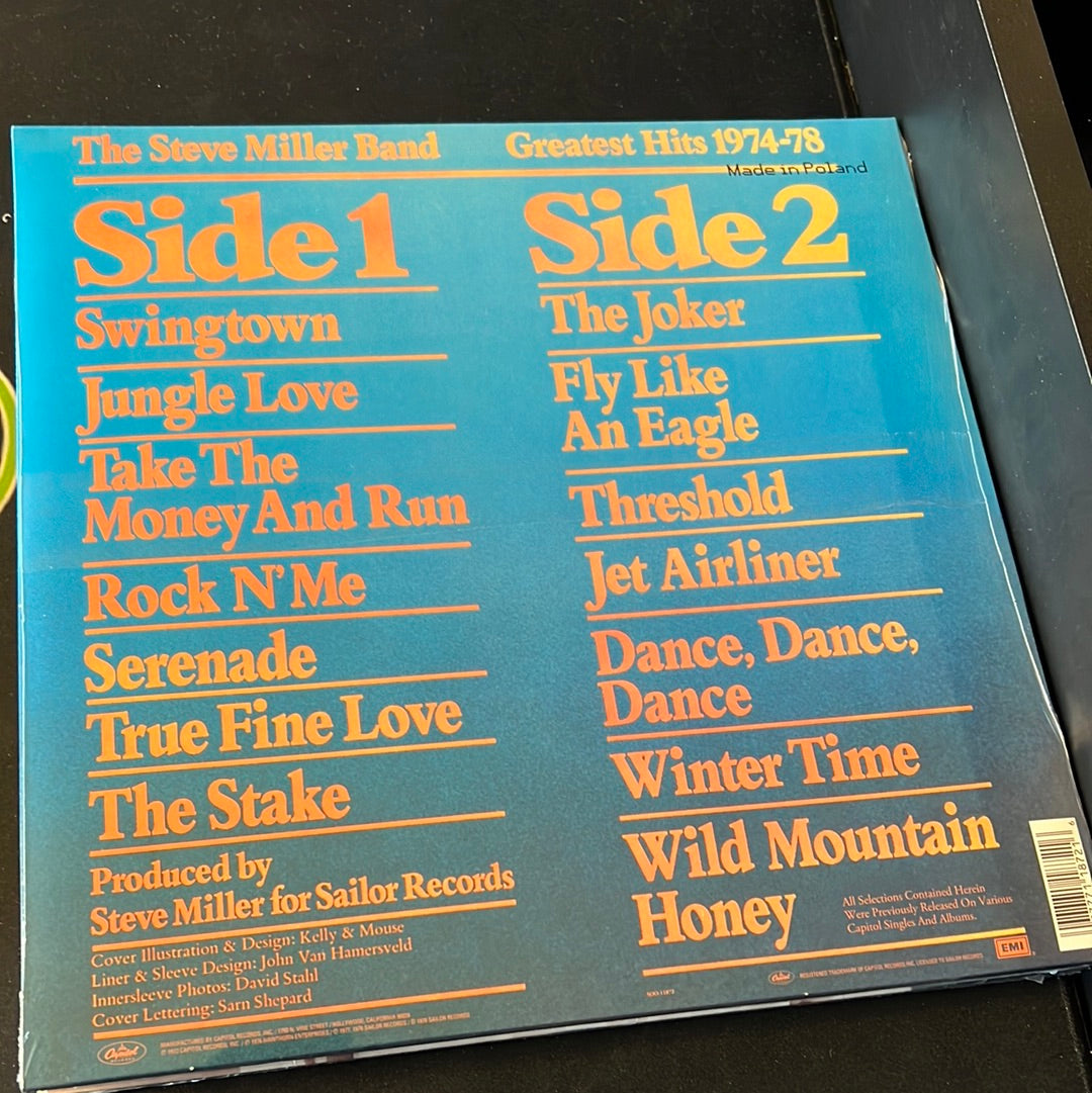 STEVE MILLER BAND - greatest hits