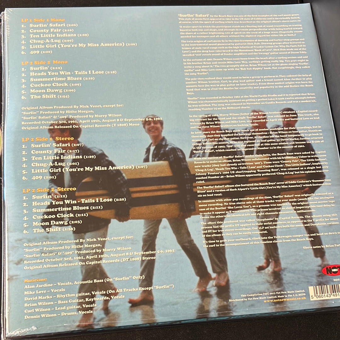 THE BEACH BOYS - surfin’ safari