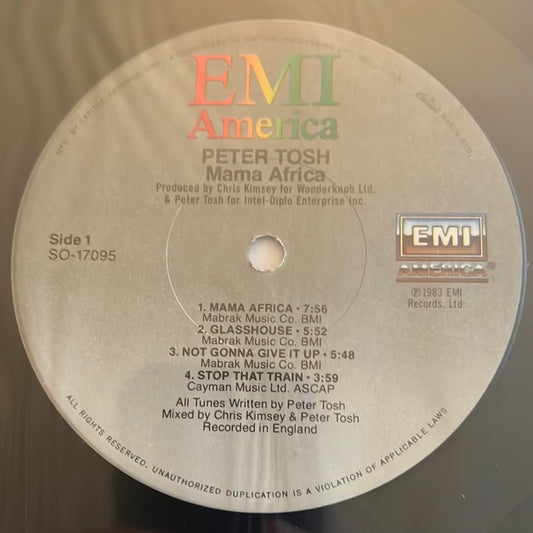 PETER TOSH - Mama Afrika