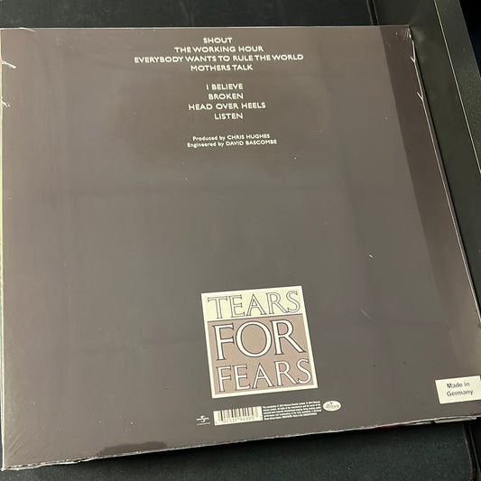 TEARS FOR FEARS - songs from the big chair