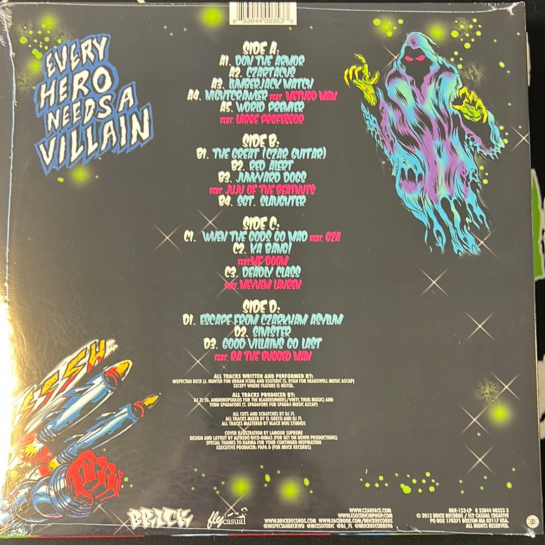 CZARFACE - every hero needs a villain