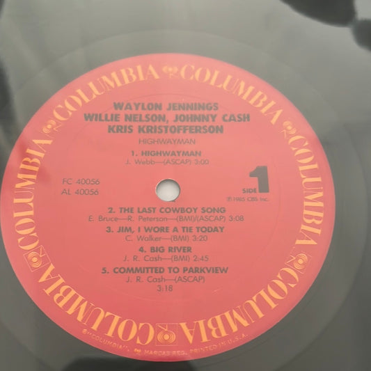 WAYLON JENNINGS - highwayman