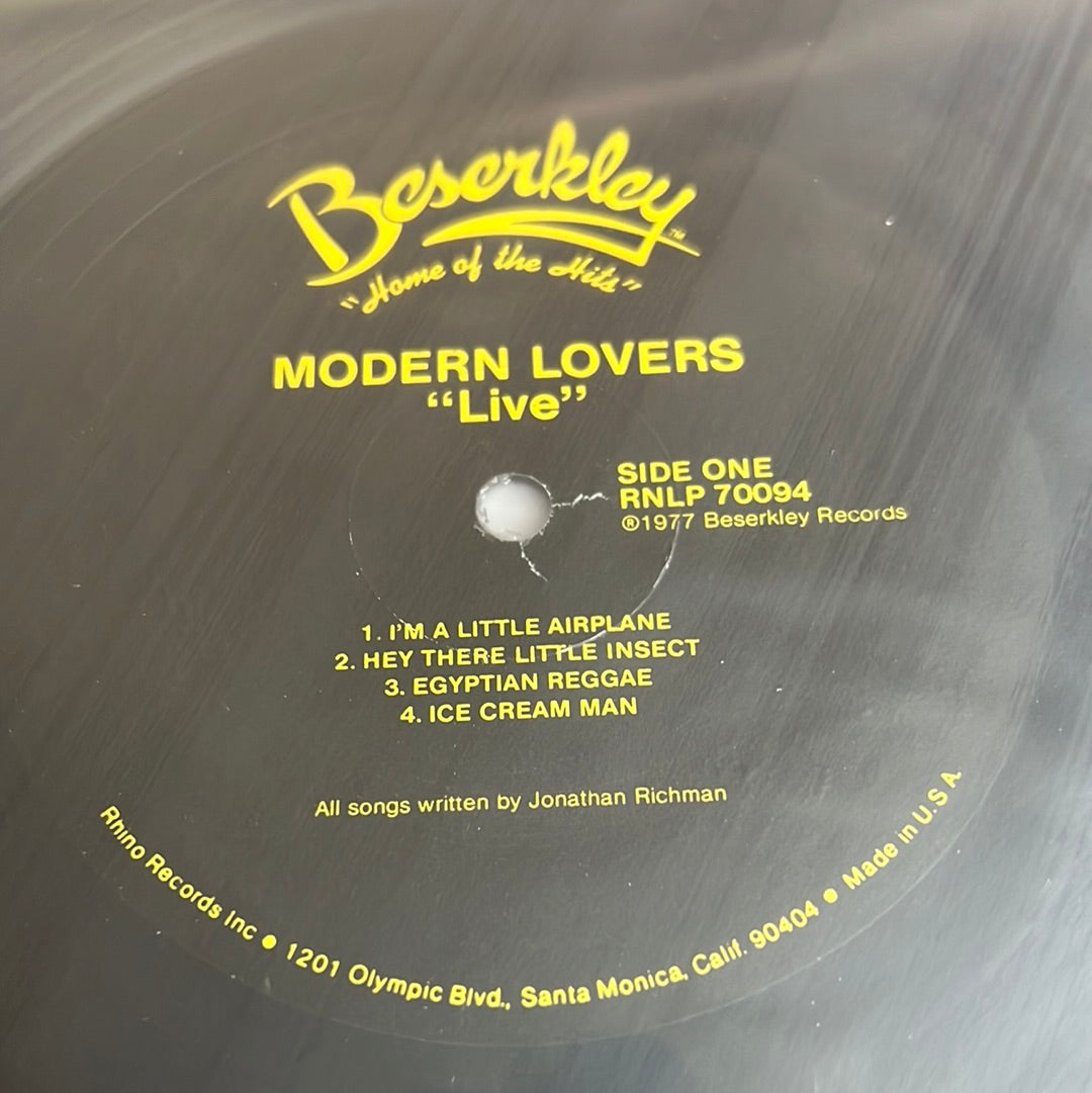MODERN LOVERS “live”