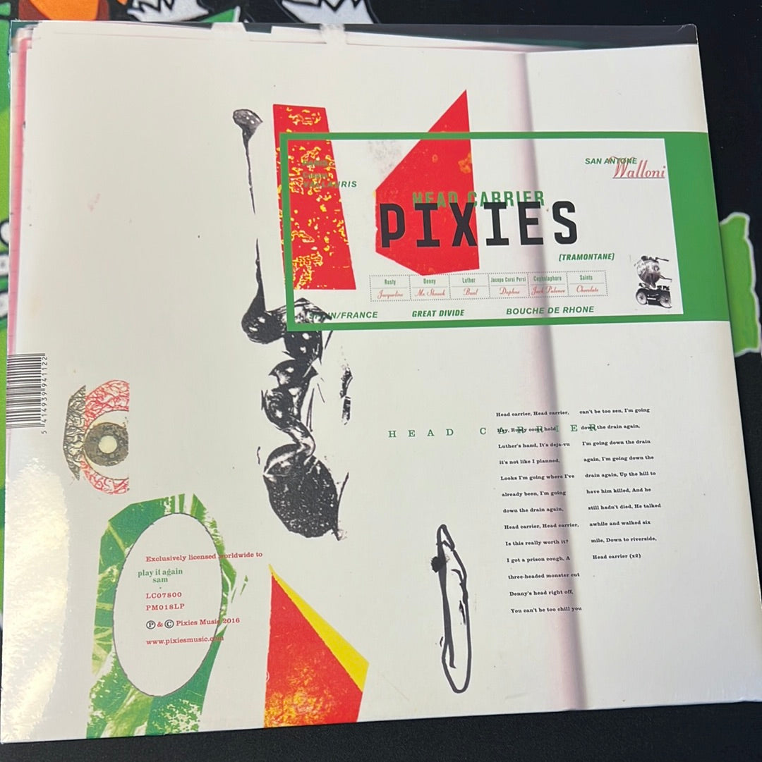 THE PIXIES - head carrier