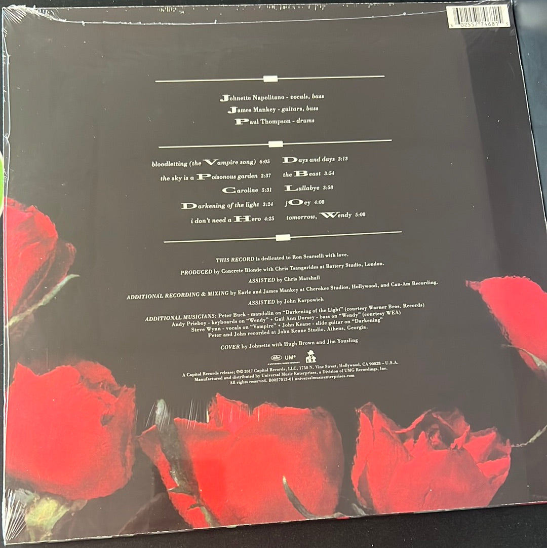 CONCRETE BLONDE - bloodletting