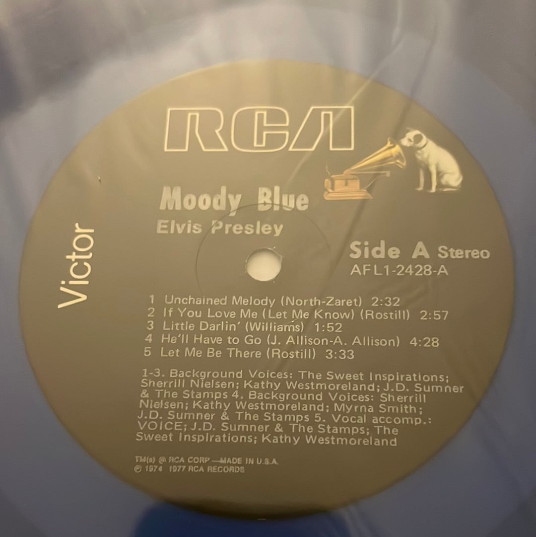 ELVIS PRESLEY - moody blue