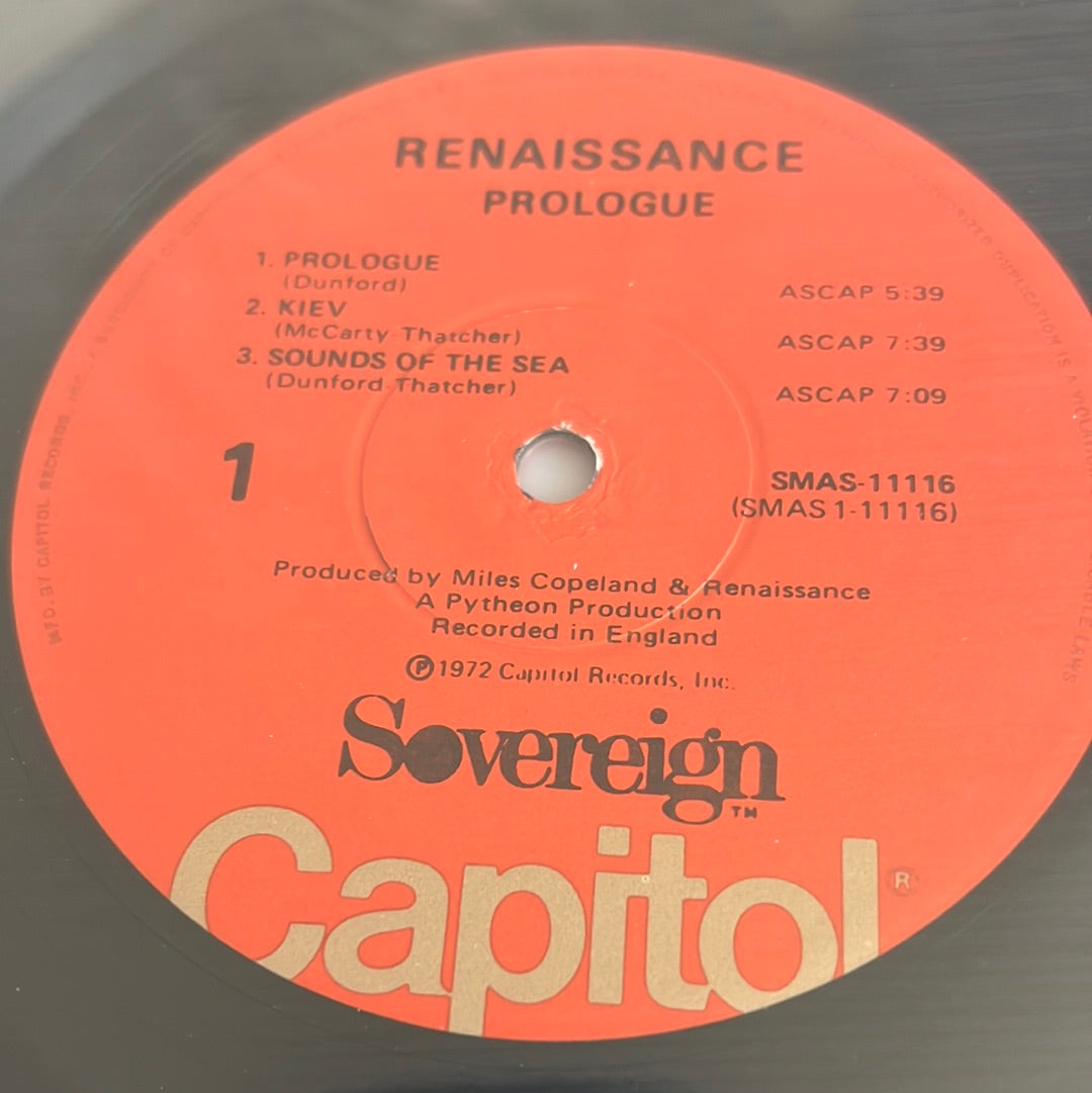 RENAISSANCE “prologue”