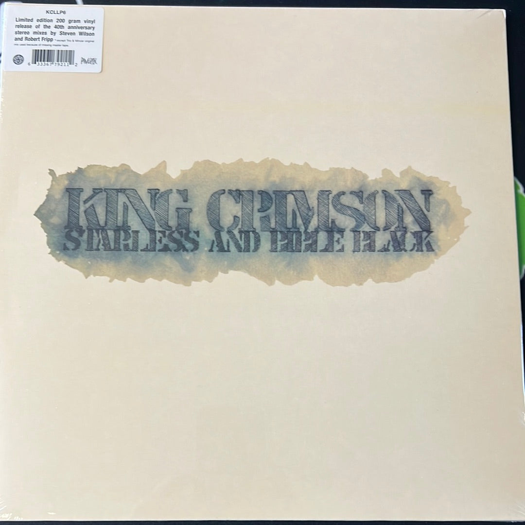 KING CRIMSON - starless and bible black