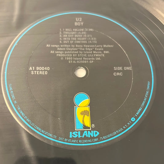 U2 - boy