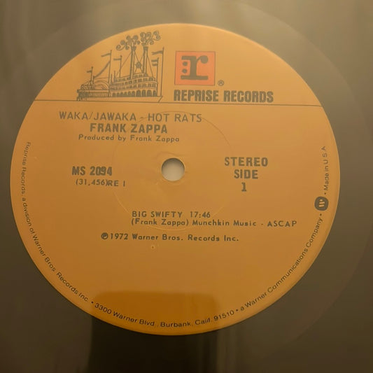 FRANK ZAPPA - waka/jawaka - hot rats
