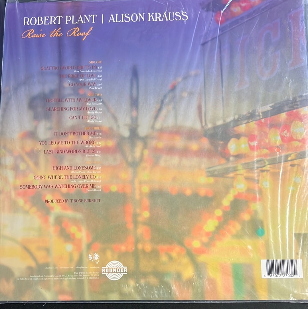 ROBERT PLANT/ALISON KRAUSS - raise the roof