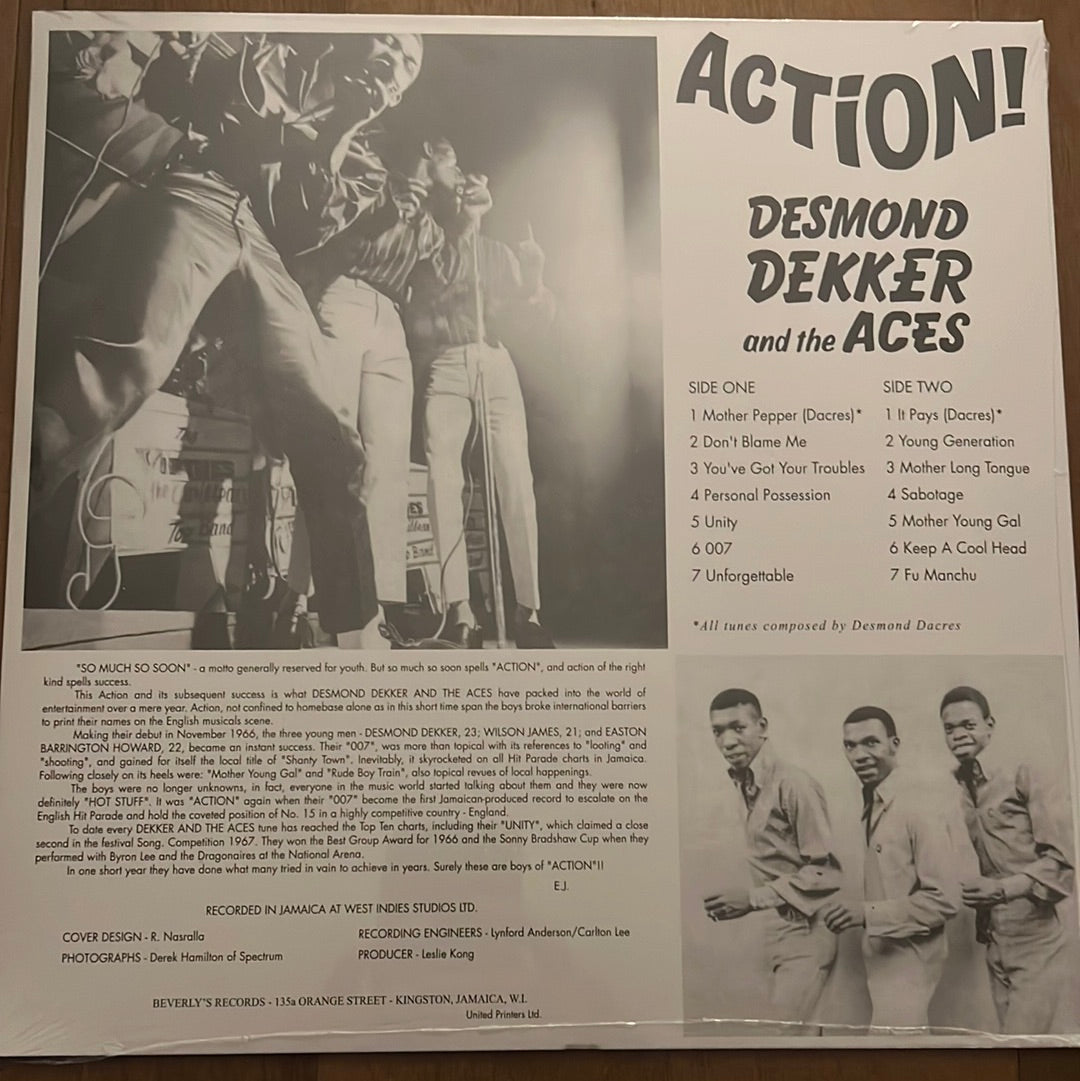 DESMOND DEKKER - action!