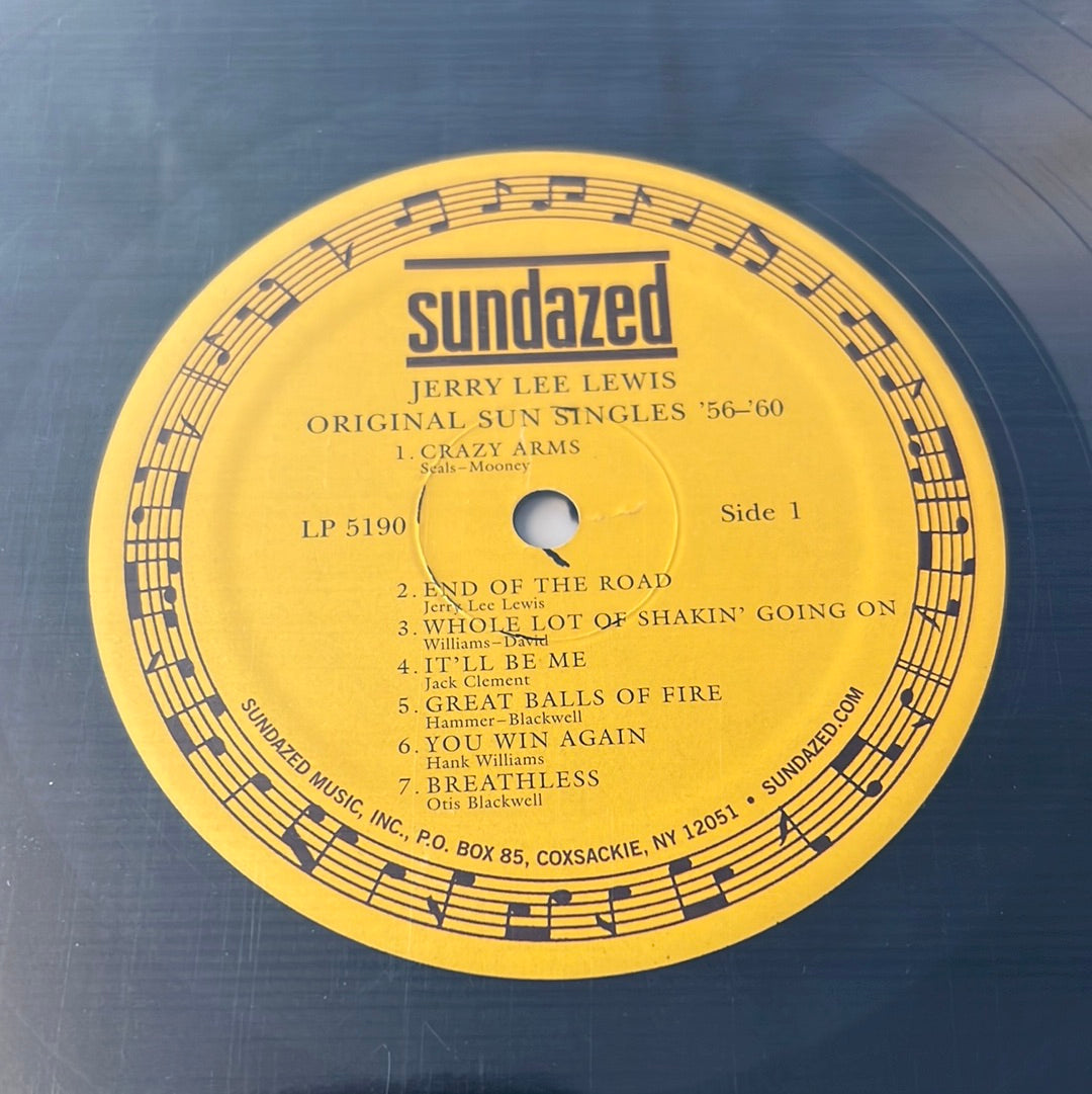 JERRY LEE LEWIS - original sun singles
