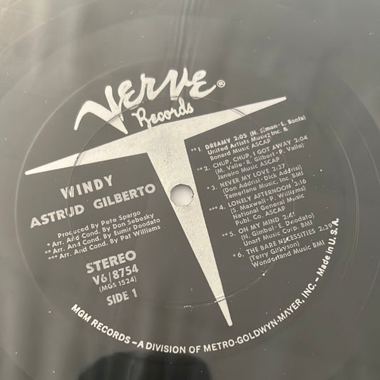 ASTRUD GILBERTO - windy