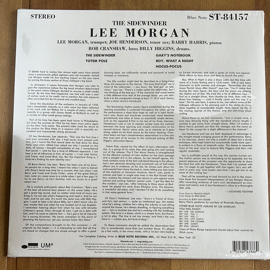 LEE MORGAN - THE SIDEWINDER