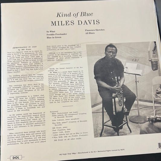 MILES DAVIS - Kind of Blue