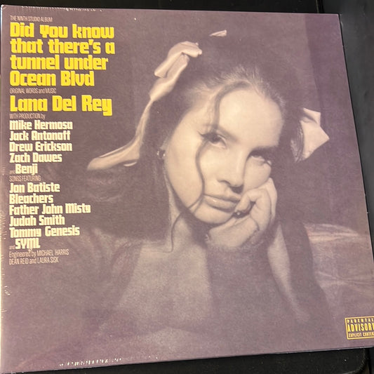 LANA DEL REY - did you know that there’s a tunnel under ocean blvd