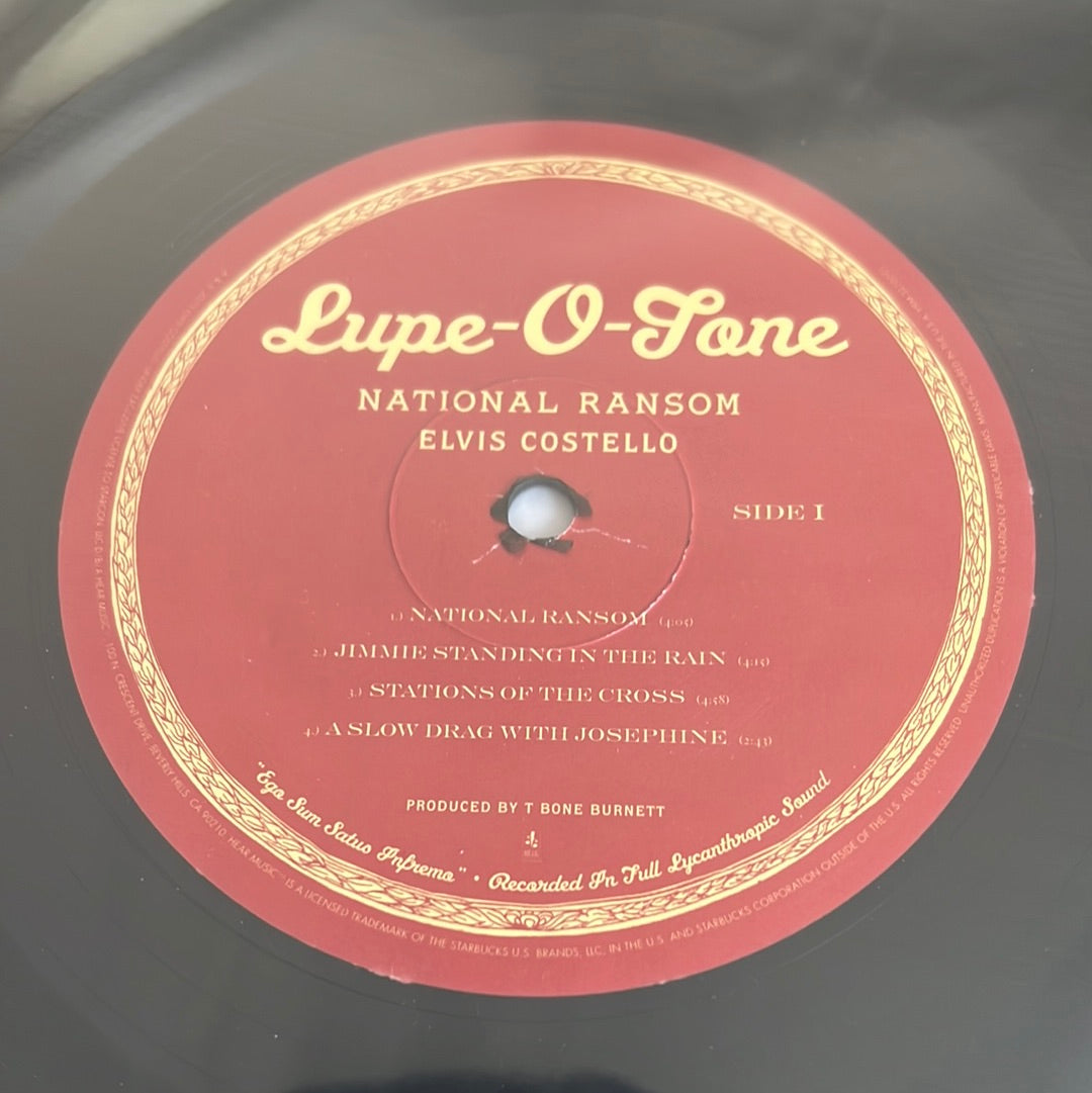 ELVIS COSTELLO “national ransom”