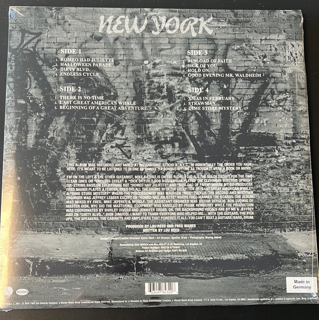 LOU REED - New York