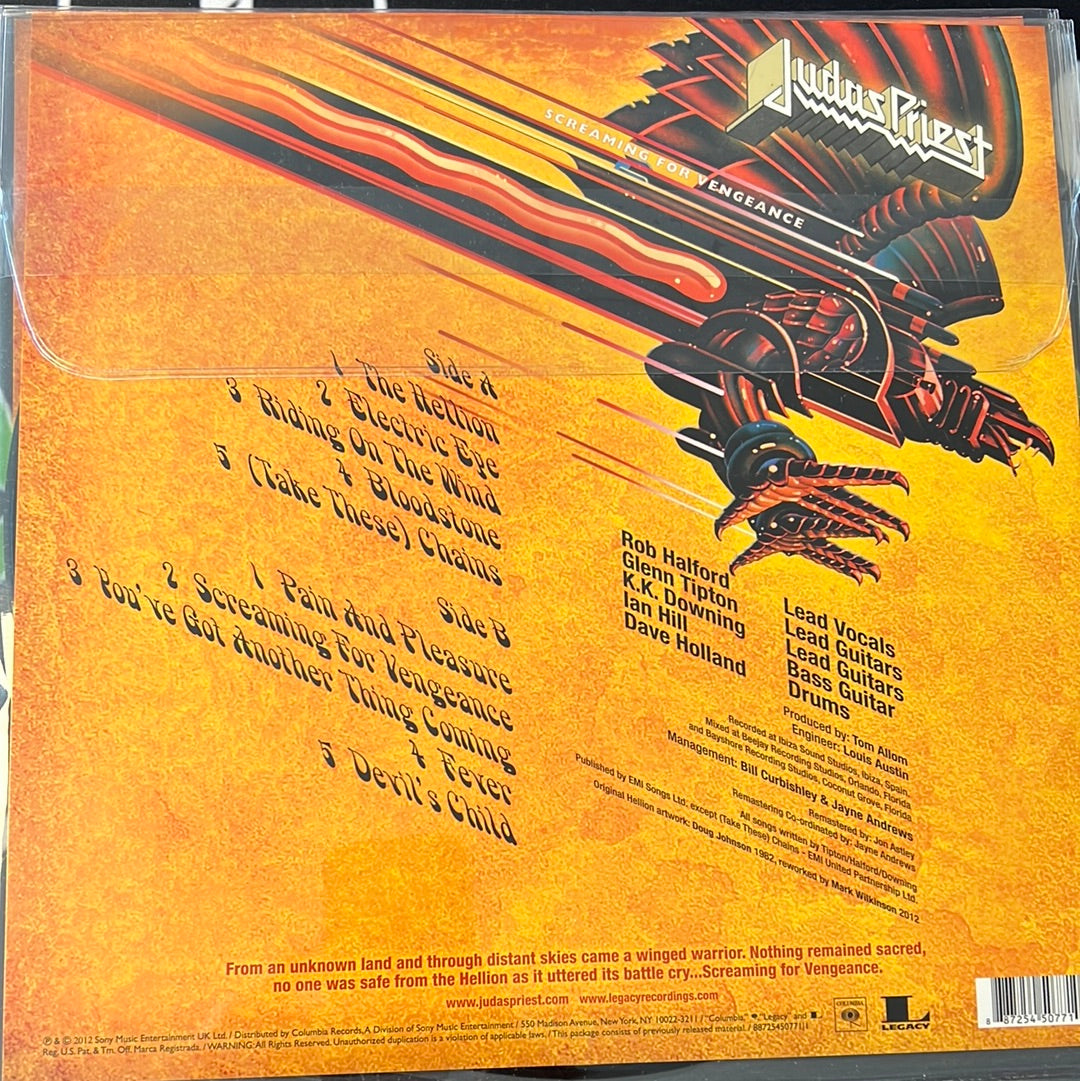 JUDAS PRIEST - screaming for vengeance