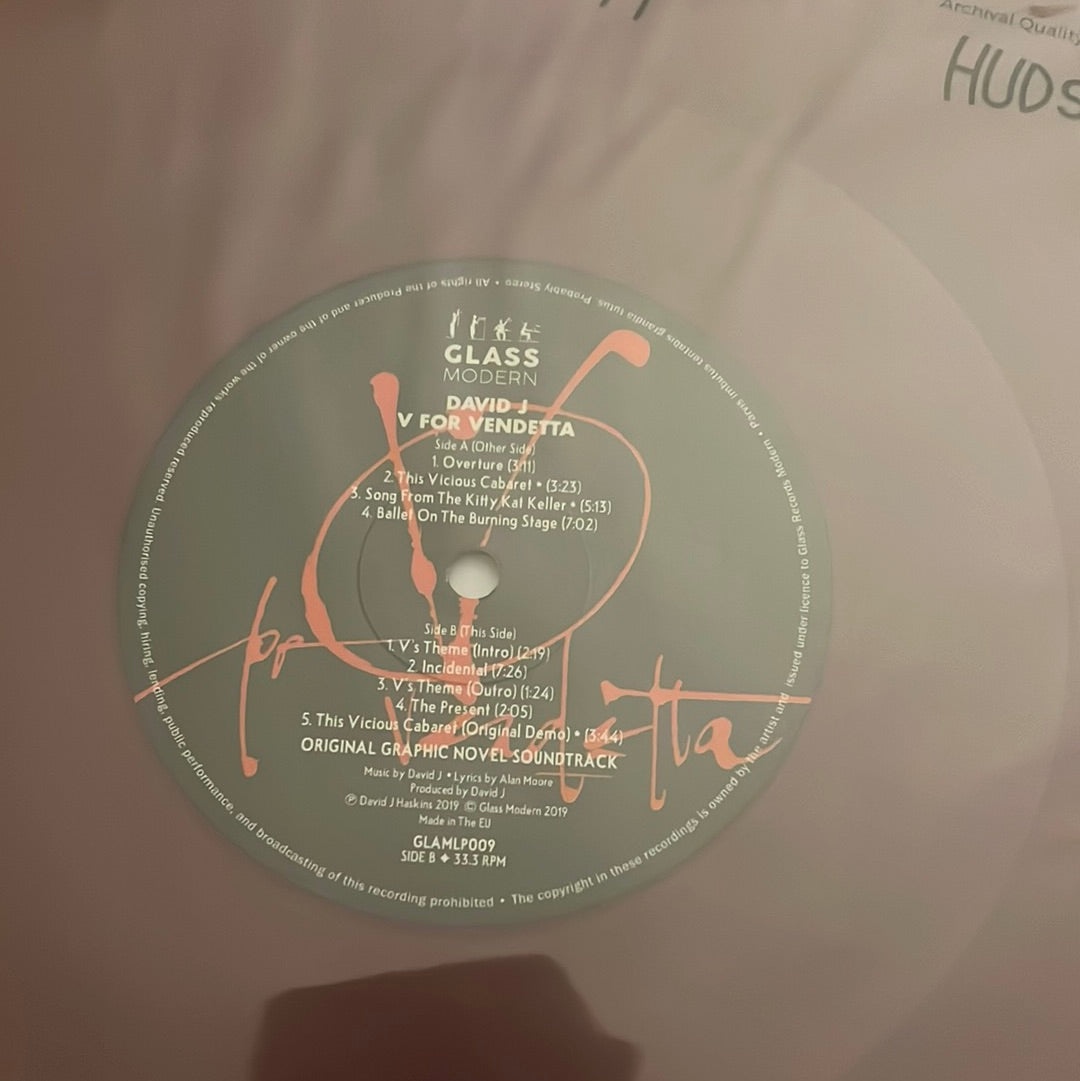V for VENDETTA - David J