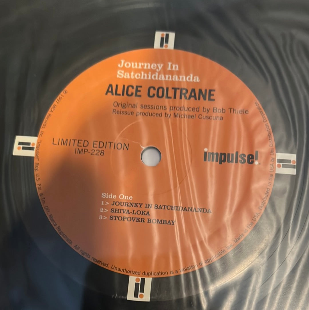 ALICE COLTRANE - journey in satchidananda