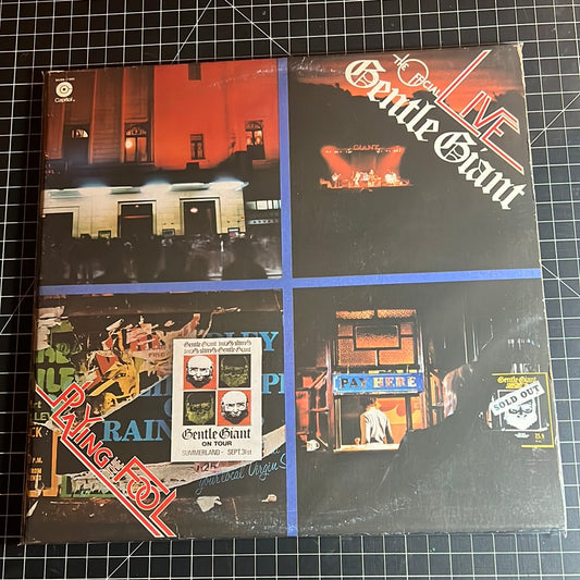 GENTLE GIANT LIVE “playing the fool”