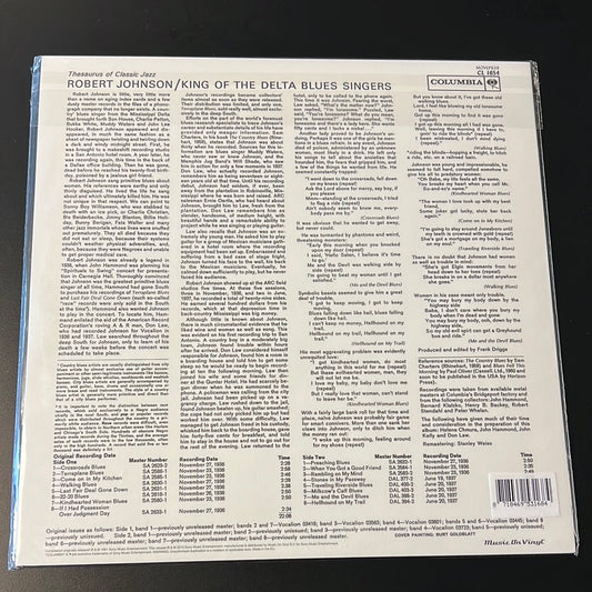 ROBERT JOHNSON - king of the delta blues singers