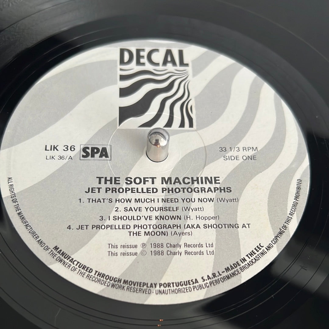 THE SOFT MACHINE - jet propelled photographs