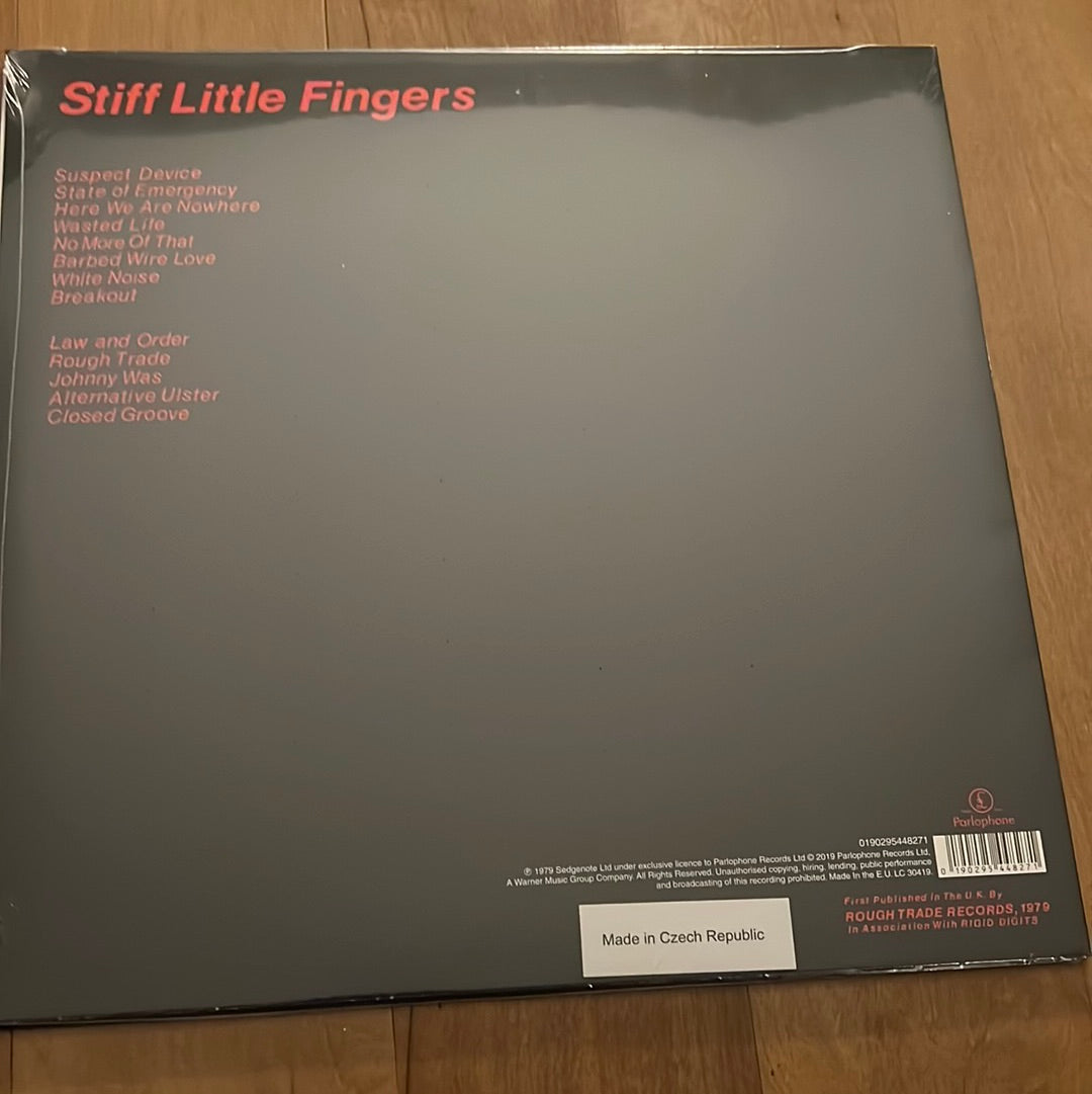 STIFF LITTLE FINGERS - inflammable material