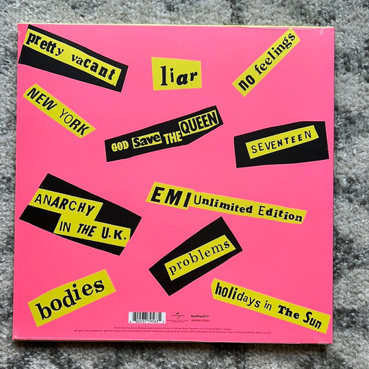 SEX PISTOLS - Never Mind The Bollocks