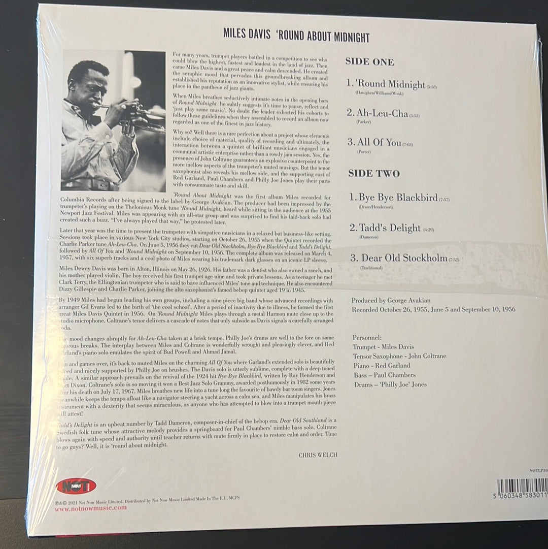 MILES DAVIS - ‘round about midnight