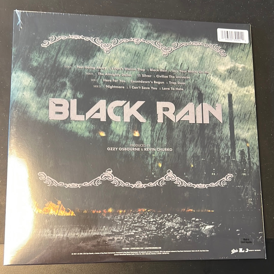 OZZY OZBOURNE - black rain