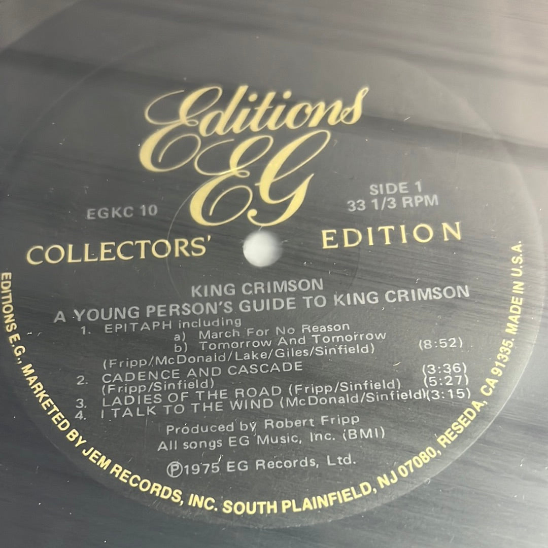 KING CRIMSON “a young persons’ guide to King Crimson”