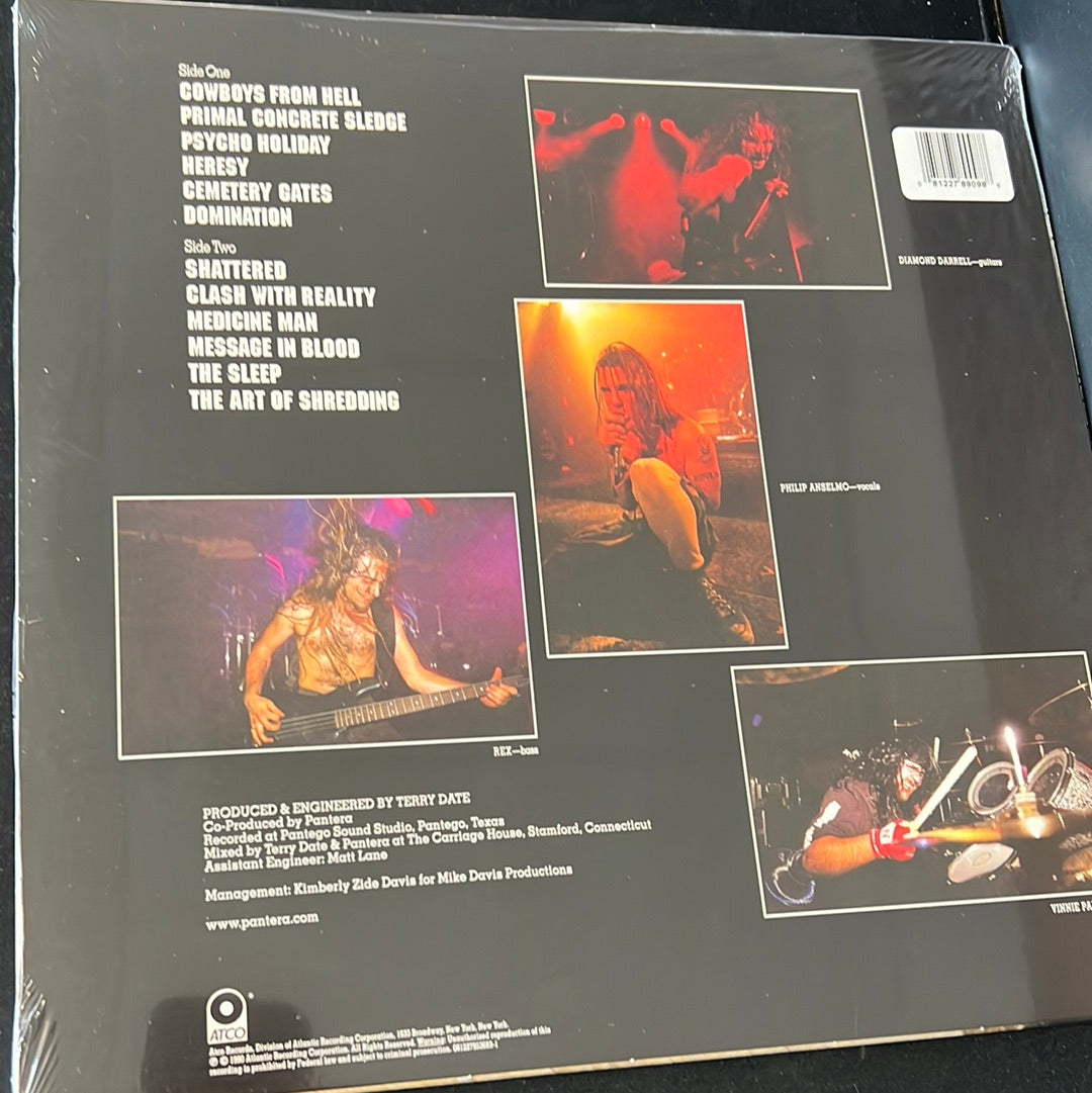 PANTERA - Cowboys from hell