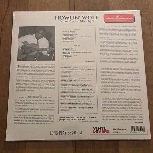 HOWLIN’ WOLF - moanin’ in the moonlight