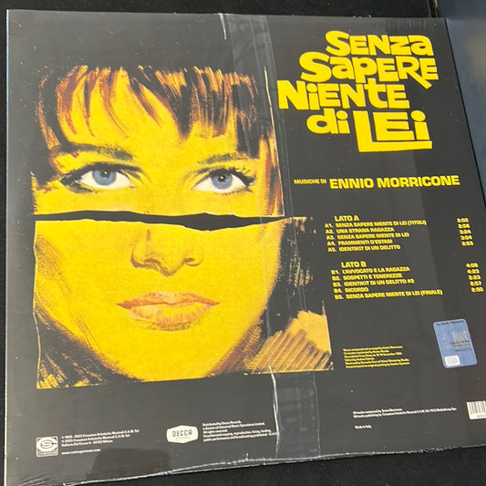 SENZA SAPERE - Ennio Morricone