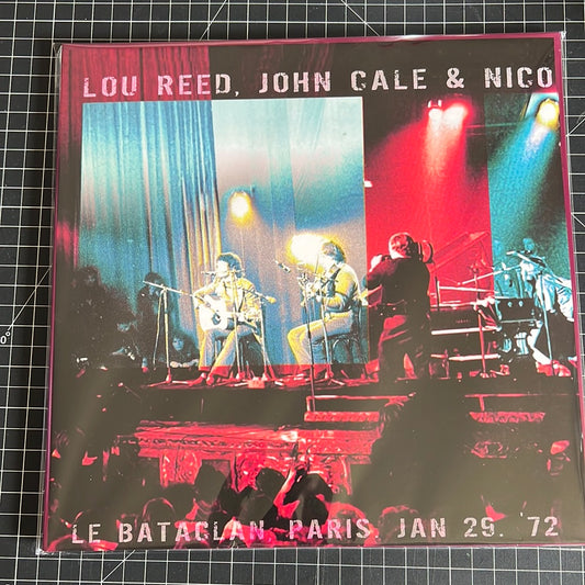 LOU REED, JOHN CALE & NICO “Paris ‘72”
