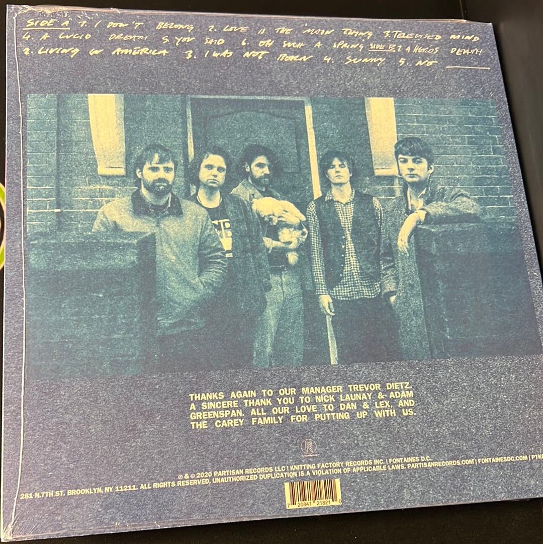 FONTAINS D.C. - a hero’s death